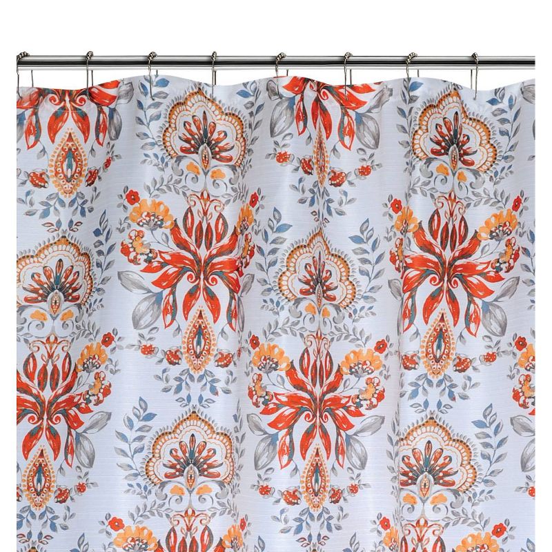 Leaf Motif Shower Curtain - Moda at Home, 5 of 6