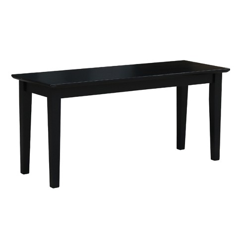 Black store bench target