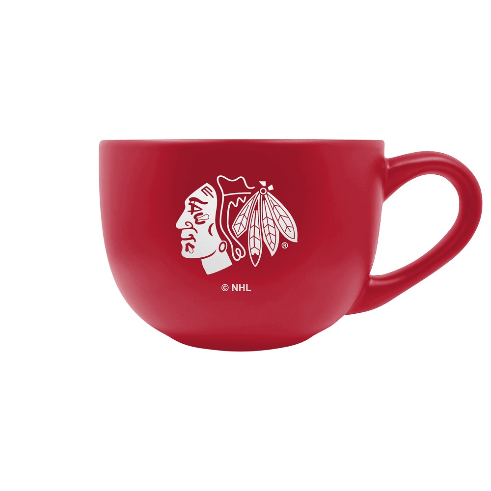 Photos - Glass NHL Chicago Blackhawks 23oz Double Ceramic Mug