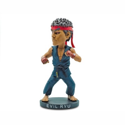 Icon Heroes Street Fighter Evil Ryu 8-Inch Resin Bobblehead Figure | Toynk Exclusive