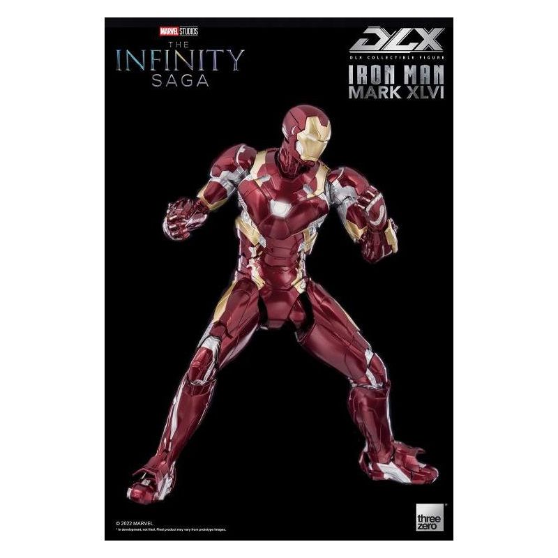 Iron Man Mark 46 1:12 Scale Figure | Threezero The Avengers Infinity Saga DLX Action figures, 4 of 6