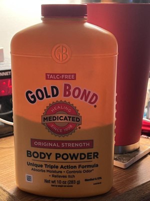Gold Bond Body Powder, Medicated Original Strength, 10oz Bottle 