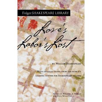 Love's Labor's Lost - (Folger Shakespeare Library) Annotated by  William Shakespeare (Paperback)