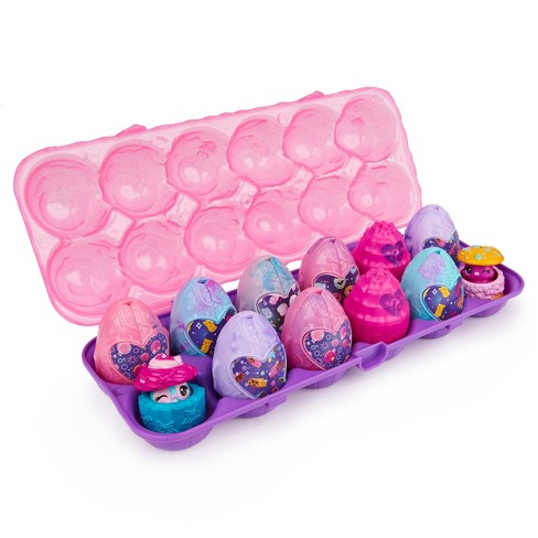 Hatchimals Colleggtibles 12pk Secret Snacks Egg Carton Target