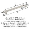 Amerock Stature Cabinet or Drawer Pull - 4 of 4
