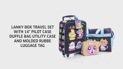 【Oly Life】　SKYLINE 6箱ボックスセット LankyBox 4-Piece Kids' Carry On Travel Set – Officially Licensed