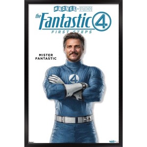 Trends International Marvel Fantastic Four: First Steps (2025) - Mister Fantastic Feature Series Framed Wall Poster Prints - 1 of 4