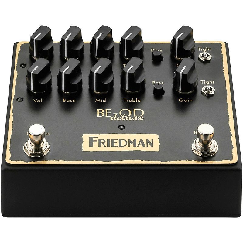 Friedman BE-OD Deluxe Dual Brown Eye Overdrive Effects Pedal, 1 of 6