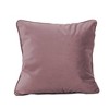 Factory Direct Partners Kids' Novelty Soft Density 18"x18" Microfiber Pillow with Piping Mauve Purple - 2 of 4