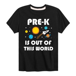 Boys' - Instant Message - Out Of This World Pre K Short Sleeve Graphic T-Shirt - 1 of 4