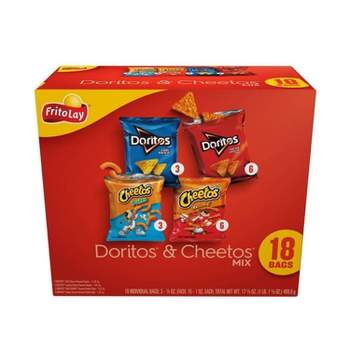 Frito-Lay Variety Pack Doritos & Cheetos Mix - 18ct