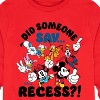 Boys' - Disney - Did Someone Say Recess Long Sleeve Graphic T-Shirt - 2 of 4