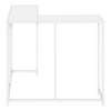 Sapphtopaz Modern Console Table with Corner L-Shaped Design Narrow Entryway Table with Metal Legs Accent Side Table for Living Room, Entryway - 3 of 4