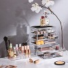 Sorbus Clear Cosmetic Makeup Organizer Case & Display - Spacious Design - Great for Dresser, Bathroom, Vanity & Countertop - 3 of 4