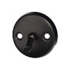 Westbrass D319-62 Casper No. 129 4.5 Inch Snap-in Shower Strainer, Powdercoated Black - 3 of 3