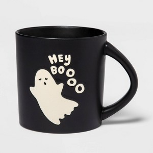 16oz Halloween Stoneware Hey Boo Mug - Hyde and EEK! Boutique™ - 1 of 3