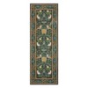 Modern Washable Area Rug, Soft Floral Floor Cover with Non Slip Backing, Low Pile Stain Resistant Foldable Carpet for Living Room - 3 of 4