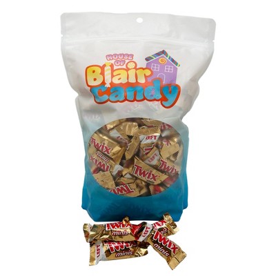 Blair Candy - Twix Fun Size Candy Bars – Milk Chocolate Candy - Available in 1, 2, 3, and 5 Pound Resealable Bags