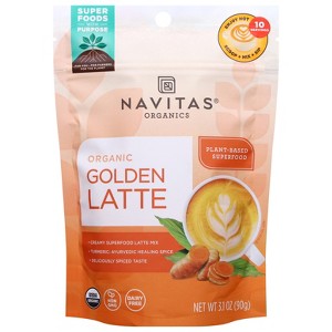Navitas Organics Golden Latte - Case of 6 - 3.1 OZ - 1 of 1