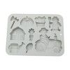 Unique Bargains Candy Moulds 9-Cavity Farm Theme Candy Mould Hand Wash 8.19"x6.18"x0.83" 1 Pc - 3 of 4