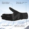 Winter Touchscreen Gloves for Men: Warm Running Gloves Windproof Water Resistant - Lightweight Thermal Glove for Hiking Cycling Driving - 4 of 4