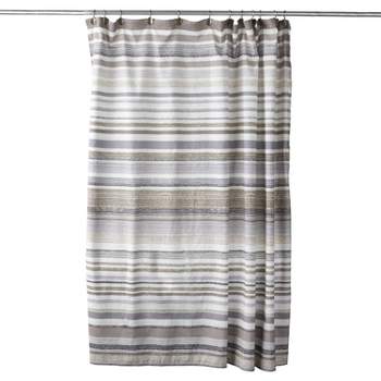 Chadwick Striped Shower Curtain Natural - SKL Home