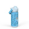 Zak Designs Antimicrobial 14oz Stainless Steel Double Wall Vacuum Beacon Bottle - 3 of 4