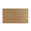 Lirago Solid Wood Rectangular Dining Table Light Ash 29.5"H x 35.5"D x 63"W - 4 of 4