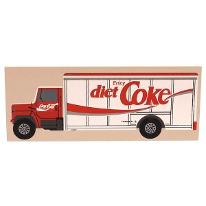 Cats Meow 2.25 In 1988 Diet Coke Truck Contemporary  Coca Cola Village Accessories - 1 of 2