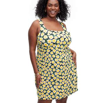 Women's 90's Shift Yellow Poppy Mini Dress - DVF for Target
