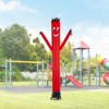 VEVOR Inflatable Tube Man Attachment, 20-Feet Tall, Wacky Wavy Wind Flying Dancing Tube Guy, Arm Flailing Sky Air Puppet, Red (Blower Not Included) - 2 of 4