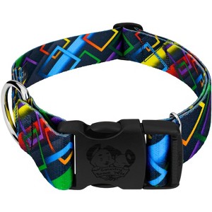 Country Brook Petz HossFit Jr Wide Deluxe Dog Collar - Abstract Collection - 1 of 4