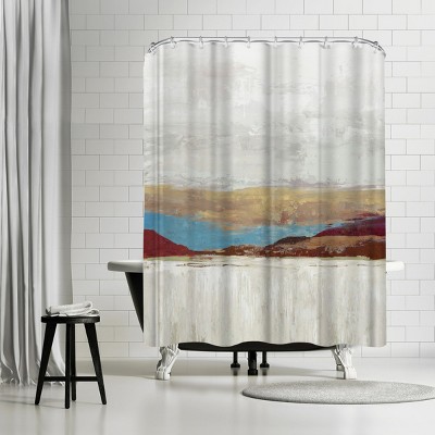 Americanflat Calmness by Pi Creative Art 71" x 74" Shower Curtain