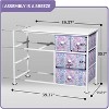 Sorbus 8 Drawers Chest Dresser with Knob Handle - Great for Household Storage and Organization - 4 of 4