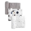 Little Unicorn Cotton Muslin Swaddle Blanket - 3pk - 3 of 4
