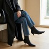 CUSHIONAIRE Women's Barbi Kitten Heel Bootie – Soft Vegan Leather, Memory Foam, Wide Widths, and Back Zipper - 2 of 4
