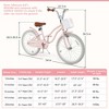 Costway 18'' Kids Bike Toddler Bicycle with Training Wheel Kickstand for 4-8 Years Old Purple/Pink/Turquoise/Blue/Beige/Green - 3 of 4