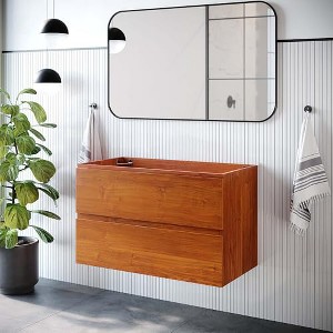 Modway Scenic 30" Wall-Mount Bathroom Vanity Cabinet (Sink Basin Not Included) - 1 of 4