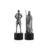 Royal Selangor Hand Finished Star Wars Collection Pewter Imperial Officer & Royal Guard Bishop & Knight Chess Piece Pair Gift - 2 of 4