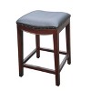 D-Art Collection Mahogany Bali Wave Counter Stool - 2 of 3