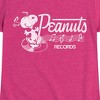 Girls' - Peanuts - Dancing Snoopy Fitted Short Sleeve Graphic T-Shirt - 2 of 4