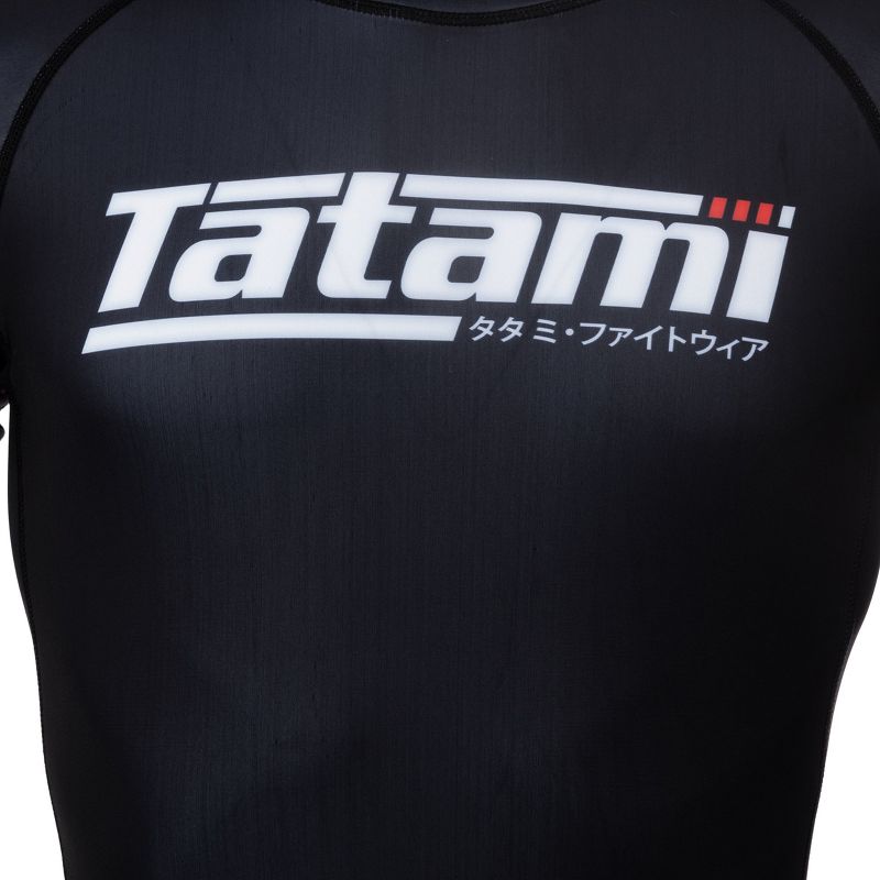 Tatami Fightwear Recharge Short Sleeve Rashguard - Black, 4 of 6