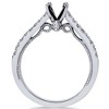 Pompeii3 1/6ct Diamond Engagement Setting 14K White Gold - 3 of 4