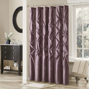 Tufted Semi-Sheer Shower Curtain - 1 of 3