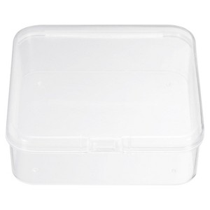 Unique Bargains Plastic Portable Beads Craft Hardware Jewelry Storage Boxes Clear 24 Pcs - 1 of 4