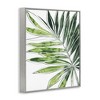 Stupell Industries Tropical Green Plant Expressive Palm Linework Framed Giclee Art - 2 of 4