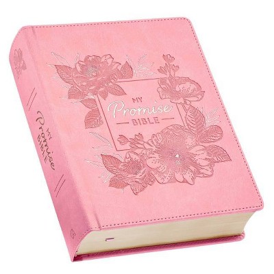 My Promise Bible Square Pink - (Leather Bound)