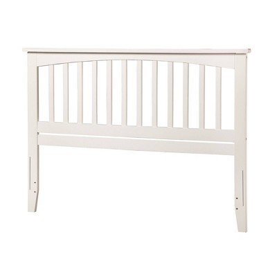 Queen Mission Headboard White - Afi: Classic Wood Panel, Crown Molding ...