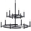 Kichler Lighting Tolani 12 - Light Chandelier in  Black - 2 of 4