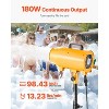 VEVOR Foam Machine, 180 W Party Foam Cannon, Portable Foam Maker with a Tripod Stand, Foam Party Machine with a Submersible Pump, Yellow - 3 of 4